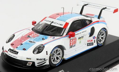 Ixo-Models - Porsche 911 991 Rsr Porsche Gt Team N 911 24H Daytona 2019 Makowiecki - Pilet - Tandy White