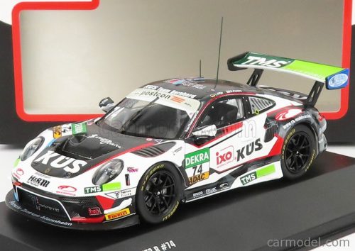 Ixo-Models - Porsche 911 991 Gt3 R Team Kus 75 Bernhard N 74 Adac Gt Masters 2021 J.Fittje - D.Pereira White Black Red