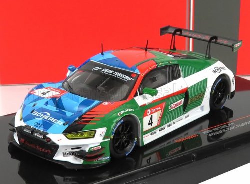 Ixo-Models - AUDI R8 LMS TEAM AUDI SPORT PHOENIX N 4 WINNER 24h NURBURGRING 2019 P.KAFFER - F.STIPPLER - F.VERVISCH - D.VANTHOOR GREEN BLUE WHITE