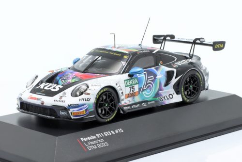 Ixo-Models - PORSCHE 911 992 GT3 R TEAM KUS BERNHARD N 75 DTM SEASON 2023 LAURIN HEINRICH WHITE BLACK