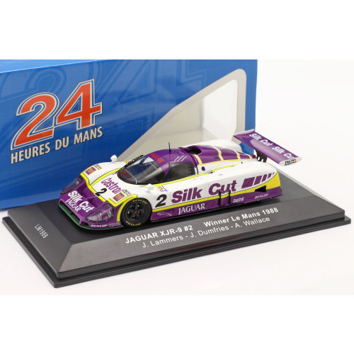 Ixomodels - 1:43 Jaguar Xjr-9 #2 Winner 24H Lemans 1988 Lammers, Dumfries, Wallace - Ixo