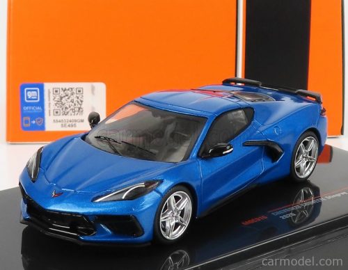 Ixo-Models - Chevrolet Corvette C8 Stingray Coupe 2020 Blue