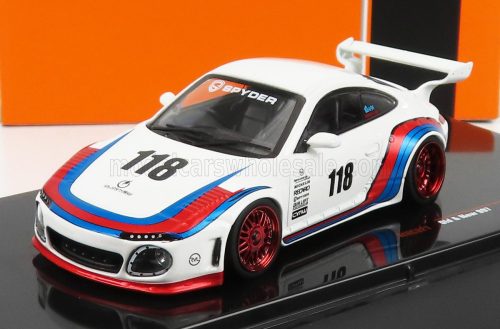 Ixo-Models - PORSCHE 911 997 COUPE N 118 MARTINI RACING 1999 WHITE BLUE RED