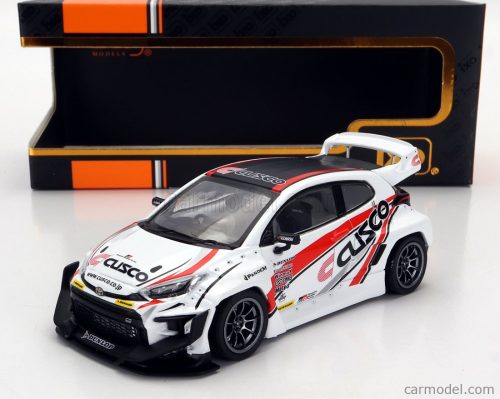 Ixomodels - Toyota Yaris Gr Pandem Cusco Version Rhd 2022 White Red Black