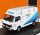 Ixo-Models - Volkswagen Lt35 Lwb Van Team Rally Mazda Assistance 1989 White Blue