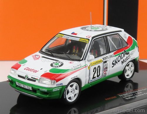 Ixo-Models - Skoda Felicia Team Skoda Motorsport N 20 Rally Montecarlo 1997 E.Triner - J.Gal White Green Red