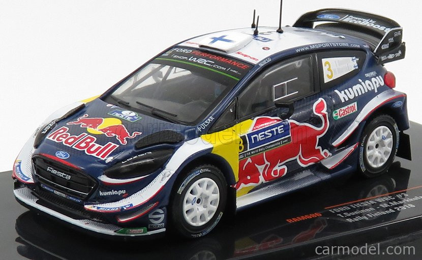 Ixo-Models - Ford England Fiesta Wrc Red Bull N 3 Rally Finland