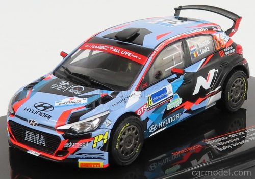 Ixo-Models - Hyundai I20 R5 Wrc N 36 Rally Estonia 2020 G.Munster - L.Louka Light Blue Red Black