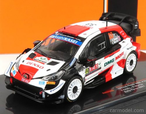 Ixo-Models - Toyota Yaris Wrc N 33 Rally Ypres 2021 E.Evans - S.Martin White Red Black