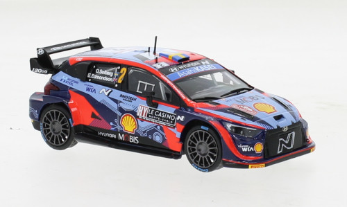 Ixo-Models - Hyundai i20 N Rally1, Rallye WM, Rallye Monte Carlo, 2022, #2, 1:43