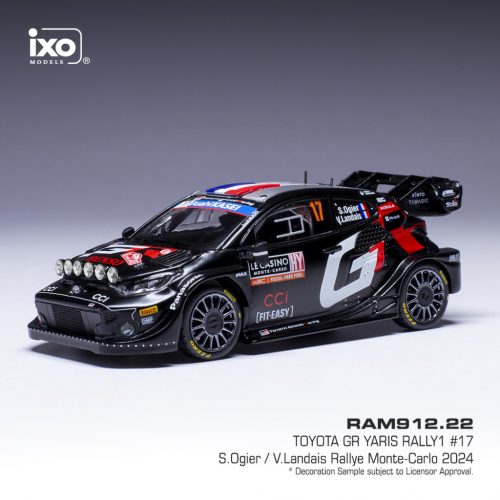 Ixo-Models - 1:43 Toyota Gazoo Racing WRT GR Yaris Rally1 Hybrid #17 S.Ogier/V.Landais 2024 - IXO