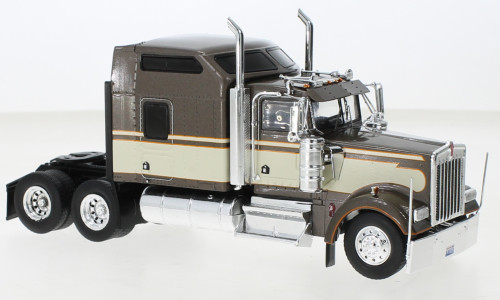 Ixo-Models - Kenworth W900, braun/beige, 1990, 1:43