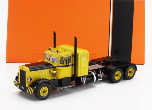 Ixo-Models - PETERBILT 350 TRACTOR TRUCK 3-ASSI 1952 YELLOW BLACK