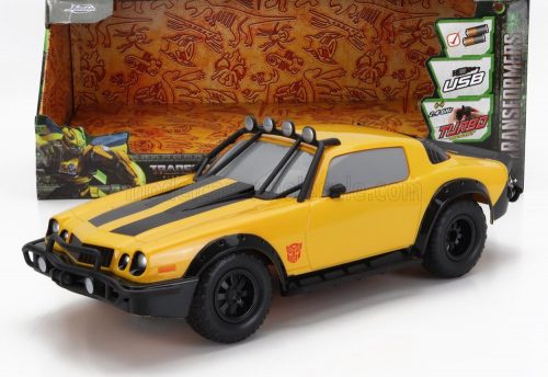 Jada - CHEVROLET CAMARO COUPE 1977 - BUMBLEBEE TRANSFORMERS V L'ULTIMO CAVALIERE YELLOW BLACK