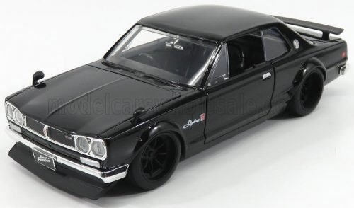 Jada - NISSAN BRIAN'S SKYLINE 2000 GT-R 1973 - BRIAN O'CONNER - FAST & FURIOUS VI (2013) BLACK