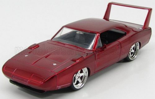 Jada - DODGE DOM'S CHARGER DAYTONA 1969 - FAST & FURIOUS VI (2012) RED MET