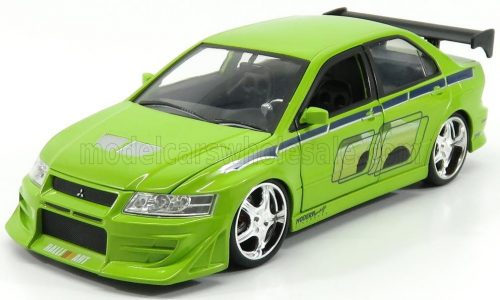 Jada - MITSUBISHI BRIAN'S LANCER EVOLUTION VII 2002 - BRIAN O'CONNER - FAST & FURIOUS II (2003) GREEN