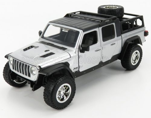 Jada - JEEP WRANGLER GLADIATOR 2020 - FAST & FURIOUS 9 - HOBBS AND SHAW SILVER