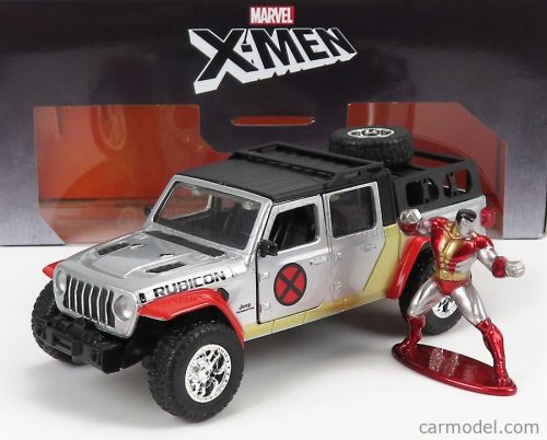 Jada - Jeep Gladiator Pick-Up 2021 - With X-Men Figure Silver