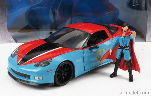 Jada - Chevrolet Corvette Z06 2015 With Doctor Strange Figure Blue Red