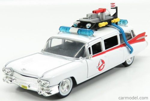 Jada - Cadillac Series-62 Ecto-1 Ghostbusters 1 1984 White Red