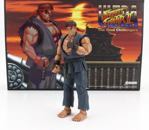 Jada - FIGURES EVIL RYU - ULTRA STREET FIGHTER II - THE FINAL CHALLENGERS - CM. 15.5 - ACTION FIGURE GREEN PINK