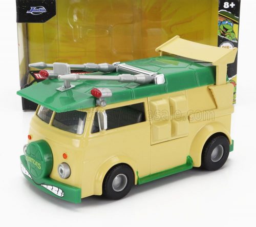 Jada - VOLKSWAGEN PARTY WAGON DONATELLO NINJA TURTLES - TARTARUGHE NINJA YELLOW GREEN