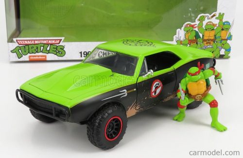 Jada - Chevrolet Camaro 1967 - Raphael Ninja Turtles - Tartarughe Ninja Green Black