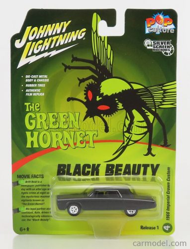 Johnny Lightning - Chrysler Imperial Crown Custom 1966 - Green Hornet Black