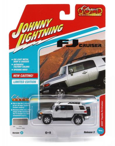 Johnny Lightning - TOYOTA FJ CRUISER 2007 SILVER