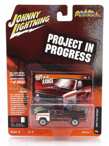 Johnny Lightning - FORD USA RANGER PICK-UP 1984 RED WHITE