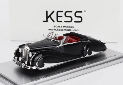 Kess Models - BENTLEY MK VI sn.B25071 FRANAY DROPHEAD COUPE CABRIOLET OPEN 1947 BLACK