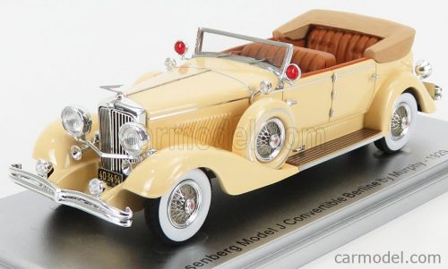 Kess-Model - Duesenberg Model J Convertible Berline By Murphy Open 1929 Cream