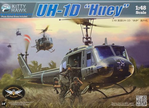 Kitty Hawk - 1/48 UH-1D Huey