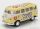 Kinsmart - Volkswagen T1 Samba Minibus Flower 1962 - Without Box Yellow