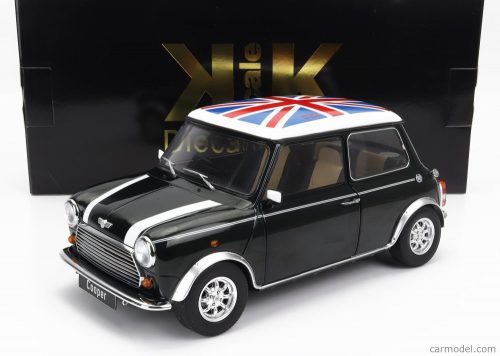 Kk-Scale - Mini Cooper Rhd 1992 With Union Jack Green White