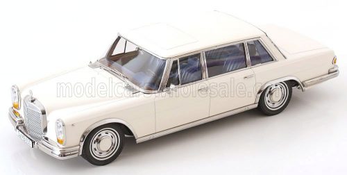 KK-Scale - MERCEDES BENZ S-CLASS 600 PULLMAN (W100) 1963 WHITE