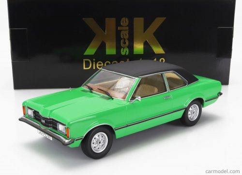 Kk-Scale - Ford England Taunus Gxl 1971 Light Green Matt Black