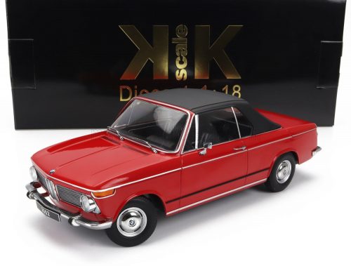 KK-Scale - BMW 2002 CABRIOLET 1968 - WITH REMOVABLE SOFT-TOP RED