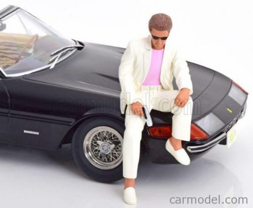 Kk-Scale - Figures Sunny Sitting For Ferrari 365 Gtb Daytona Spider Open 1969 White Pink