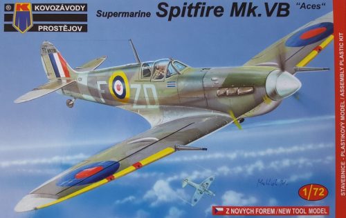 Kovozavody Prostejov - 1/72 Supermarine Spitfire Mk.VB Early Aces RAF