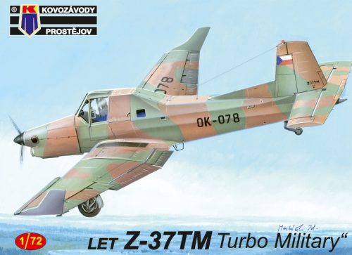 Kovozavody Prostejov - 1/72 Z-37TM „Turbo Military“