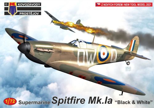 Kovozavody Prostejov - 1/72 Spitfire Mk.Ia „Black & White“