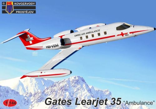 Kovozavody Prostejov - 1/144 Learjet 35 "Ambulance"