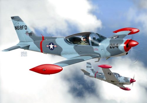 Kovozavody Prostejov - 1/48 SIAI SF-260D "Trainer"