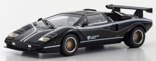 Kyosho - LAMBORGHINI COUNTACH LP500 R QUATTROVALVOLE 1982 BLACK WHITE