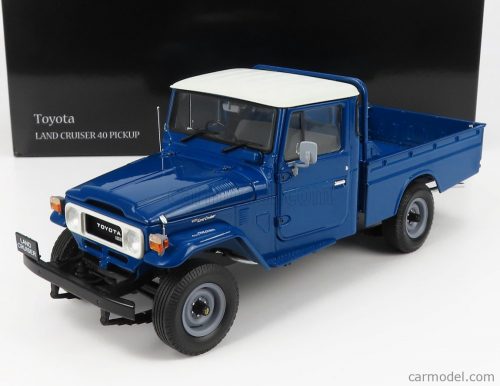 Kyosho - Toyota Land Cruiser 40 4X4 Pick-Up 1980 Blue White