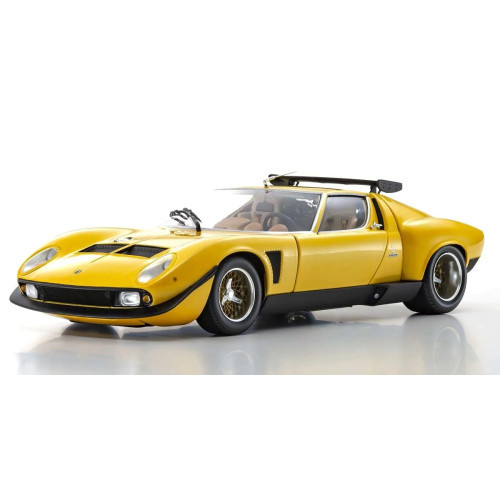 Kyosho - 1:18 Lamborghini Miura Svr - 1970 - Yellow