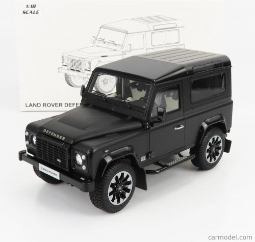 Lcd-Model - Land Rover Defender 90 Works V8 70Th Edition 2018 Matt Black