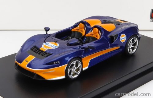 Lcd-Model - Mclaren Elva Gulf Livery 2020 Blue Orange